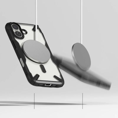 6. Ringke Fusion X Magnetic MagSafe Case for iPhone 17 - Black