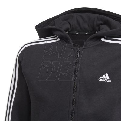 9. Adidas Essentials 3S Full-zip Hoodie Jr GQ8900