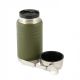 2. M-TAC Olive stainless steel lunch thermos with spoon, capacity 750 ml.
