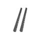 Digitus Vertical cable organizer (duct) 42U 1865x93x82mm, black, set of 2