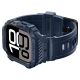10. Spigen Rugged Armor Pro Strap for Apple Watch 42mm - Navy Blue