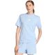 Women's adidas Essentials 3-Stripes Cotton T-shirt, light blue KB7119
