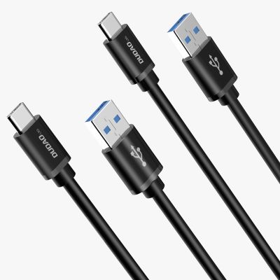 2. Dudao cable USB cable - USB Type C Super Fast Charge 1 m black (L5G-Black)