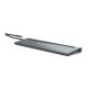 11. CONCEPTRONIC 12-1 USB-C docking station->2xHDMI/3xUSB-A/DP/+ 18cm gr