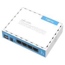WiFi 4 router Mikrotik hAP lite (RB941-2nD) 2.4GHz(2x2) 4p