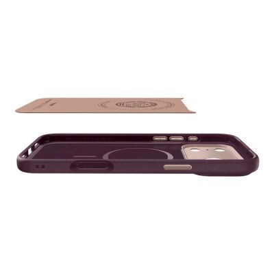 5. Spigen Nano Pop MagSafe Case for iPhone 18 Pro / 17 Pro – Dark Cherry