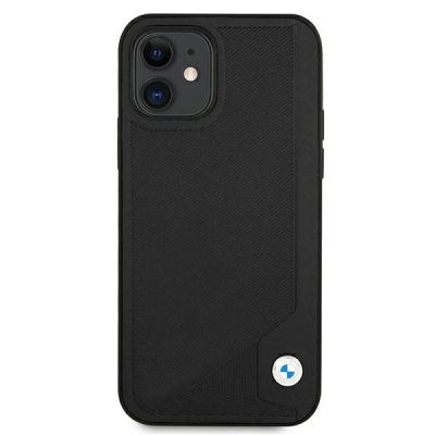 3. BMW Leather Deboss case for iPhone 12 mini - black