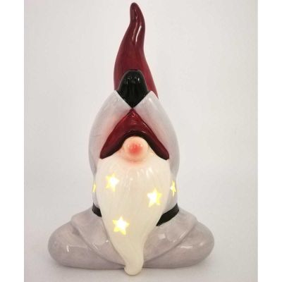 9. CHRISTMAS FIGURE SANTA CLAUS LED 20CM