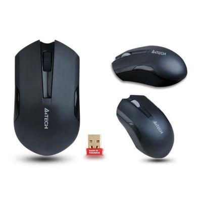 2. A4 TECH V-Track G3-200N A4TMYS43971 mouse (optical; 1000 DPI; black)