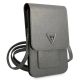 3. Guess Handbag GUWBSATMGR gray / gray Saffiano Triangle