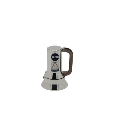 2. Alessi 9090/1 Stainless Steel Coffee Machine