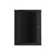 2. Lanberg WF01-6418-10B 18U wall-mounted cabinet in black