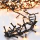 3. CHRISTMAS TREE LIGHTS BATTERY-OPERATED LIGHT CHAIN 192 LED TIMER WARM WHITE
