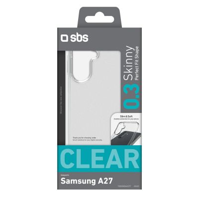 2. SBS Skinny Cover for Samsung Galaxy A27 - Transparent