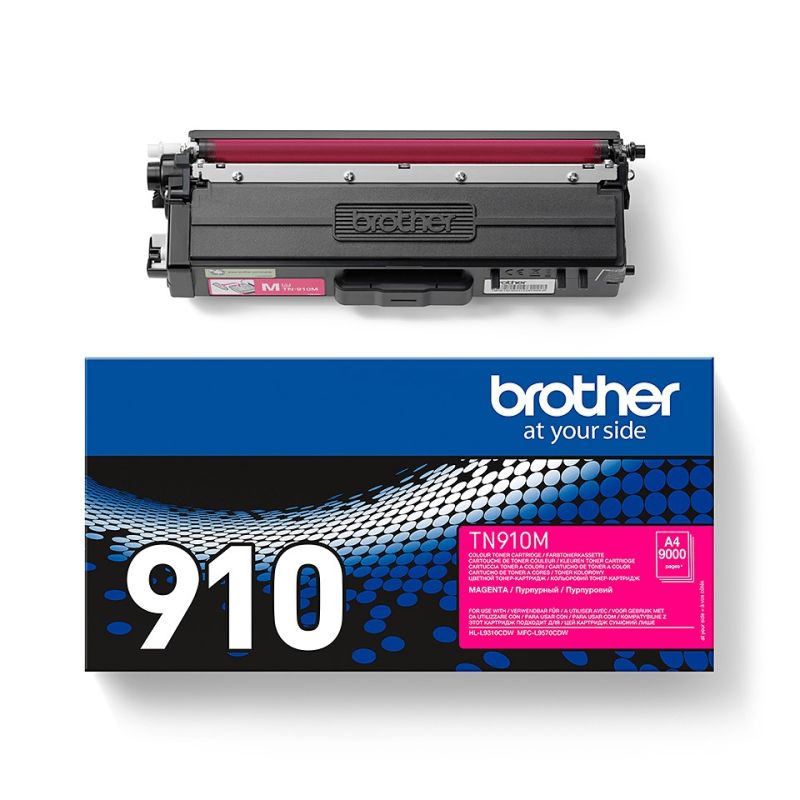 10. Brother TN-910M Toner Cartridge 1 pc Original Magenta