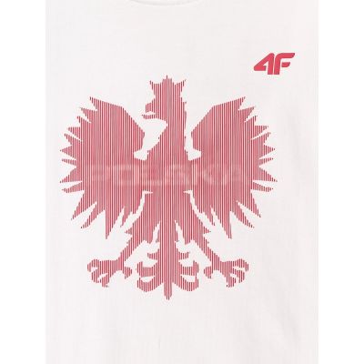 8. Men's fan t-shirt 4F 4FRSS26TTSHM4201-10S