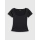 6. Women's slim plain T-shirt 4F 4FRSS26TTSHF3633-20S