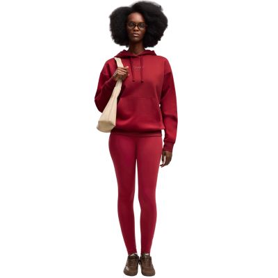 5. Women's Puma ESS Script Comfort Hoodie red 694136 23