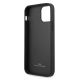 7. BMW Leather Perforated Sides Case for iPhone 12 Pro Max - Black
