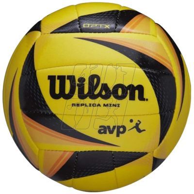 2. Volleyball Wilson Optx Avp Replica Mini Volleyball WTH10020XB