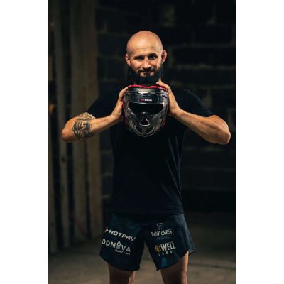 13. Boxing helmet with polycarbonate mask M - Hannibal