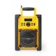 15. Nedis RDFM3100YW radio Workplace Digital Black, Yellow