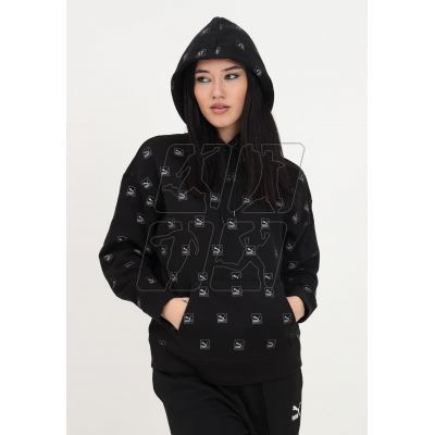 Sweatshirt Puma Brand Love AOP Hoodie FL W 535706 01