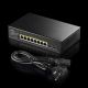 4. Cudy GS1008PS2 Network Link Unmanaged Gigabit Ethernet (10/100/1000) PoE Support Black