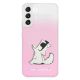 3. Karl Lagerfeld Choupette Eat Case for Samsung Galaxy S22+ - Pink