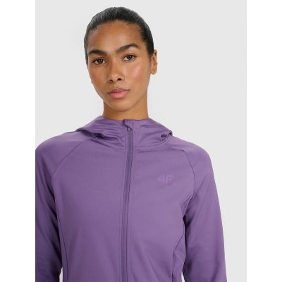 3. Women's quick-drying regular training sweatshirt 4F 4FWAW25TFSWF585-53S