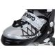 47. ROLLER SKATES-ROLLER SKATES-ICE SKATING 4IN1 ENERO PRO LED 34-37 GRAY