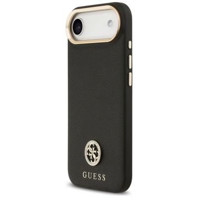 2. Guess Grained Strass Logo MagSafe case for iPhone Air - black