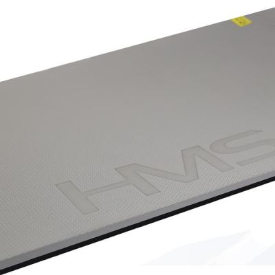 3. HMS Premium MFK02 Grey-Black Club Fitness Mat with Holes