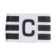 5. Adidas Tiro L AB Captain's Armband White and Black KD4248