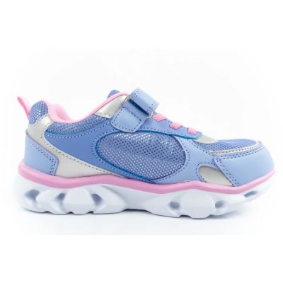 4. Leomil Stitch children's sports shoes, lightweight sneakers with Velcro LED