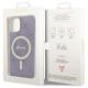 8. Guess 4G MagSafe case for iPhone 14 - purple