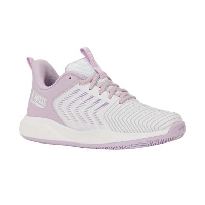 2. K-Swiss US LGHT PADEL WHITE/ORCHID HUSH/PURPLE ROSE-M (94901-160-M)