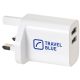 2. TRAVEL BLUE UK MAINS CHARGER 2 USB