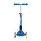 18. 3-wheel scooter Globber Foldable Lights Navy Blue Jr 437-100