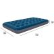 12. FLOCKED MATTRESS FOR ONE PERSON WITH 3D PRINT 191x73x22CM 24501