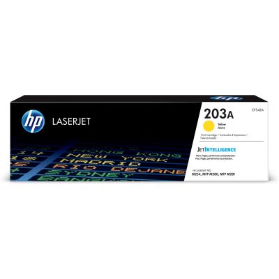 HP Toner Yellow HP 203A, HP203A=CF542A, 1300 pages