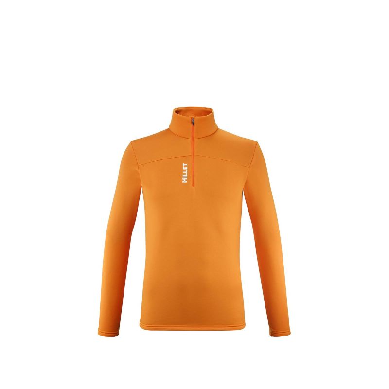 MILLET M Seneca Fleece Po Orange Sweatshirt