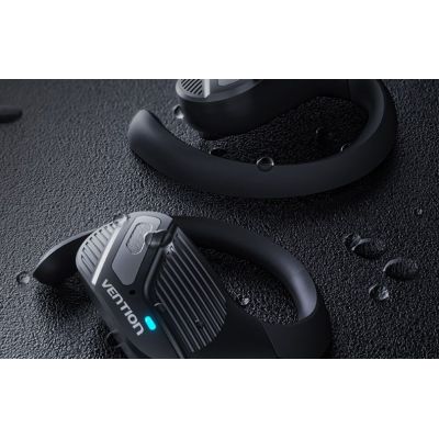 7. Vention OpenBeat Wireless Open-Back BT 5.4 Headphones, Black