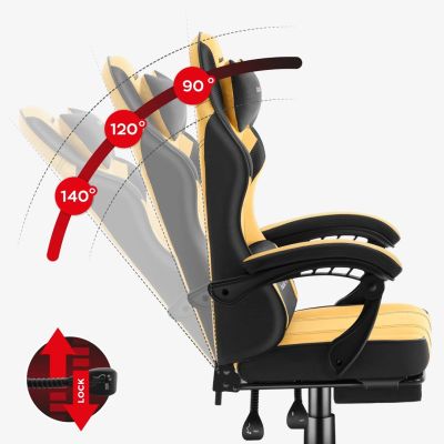 16. Force 3.7 Yellow Gaming Chair