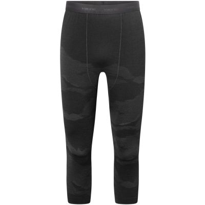 VIKING Gasher Man Set 3/4 Merino Men's Underwear Black XXXL