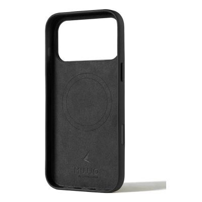 2. Mujjo Wallet Leather Case - leather case for iPhone 17 Pro Max compatible with MagSafe (black)
