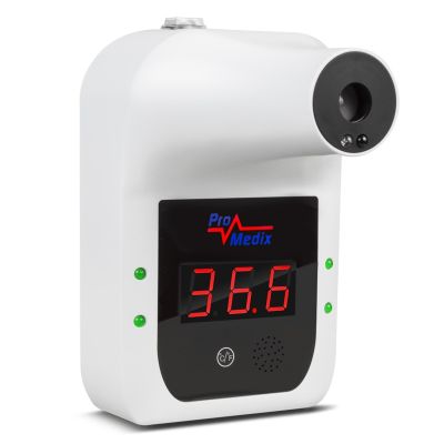 2. Promedix PR-685 non-contact infrared wall thermometer for body temperature measurements (forehead, wrist)
