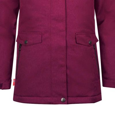4. Trollkids Girls Oslo Coat XT winter jacket with hood, pink (180-229)