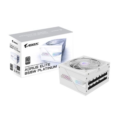 8. Gigabyte Aorus Elite Platinum ATX 3.1 ICE 850W Power Supply