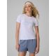 Women's slim T-shirt with print 4F 4FRAW26TTSHF4373-10S